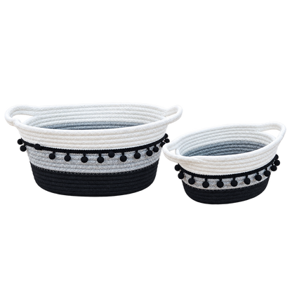 Conjunto cesas ovaladas