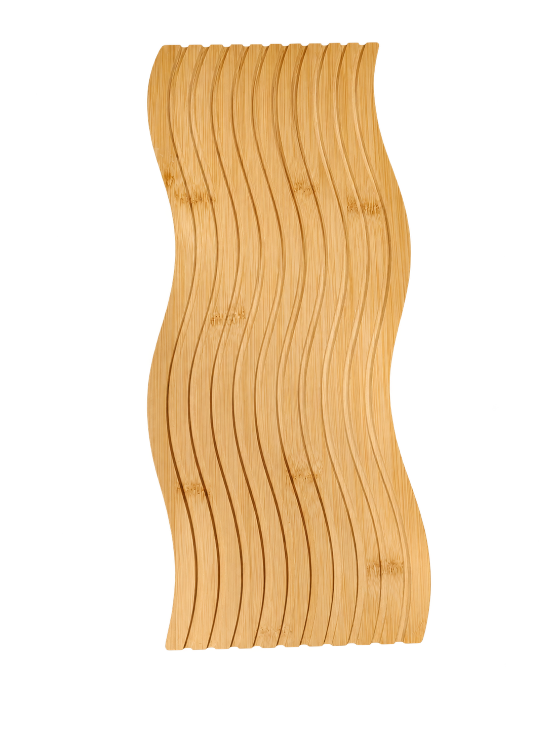 Bandeja Bambu Ondas
