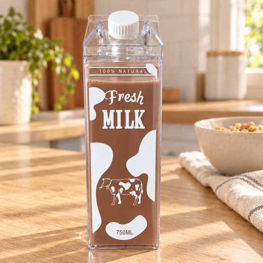 Contenedor acrilico Leche