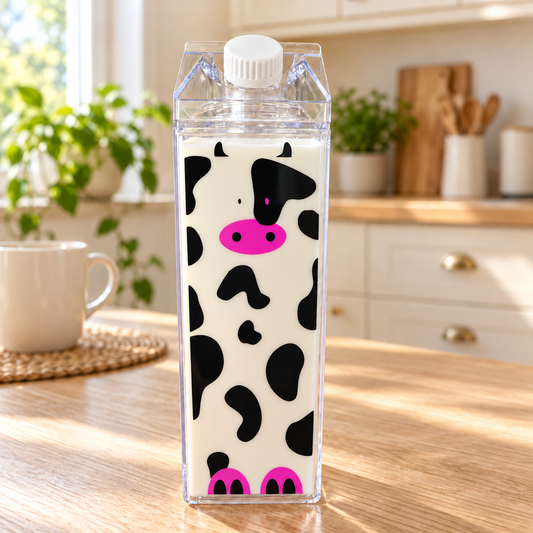 Contenedor acrilico Leche.